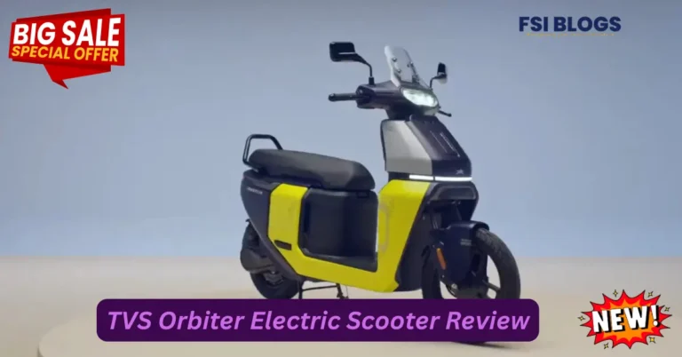 TVS Orbiter Electric Scooter Review