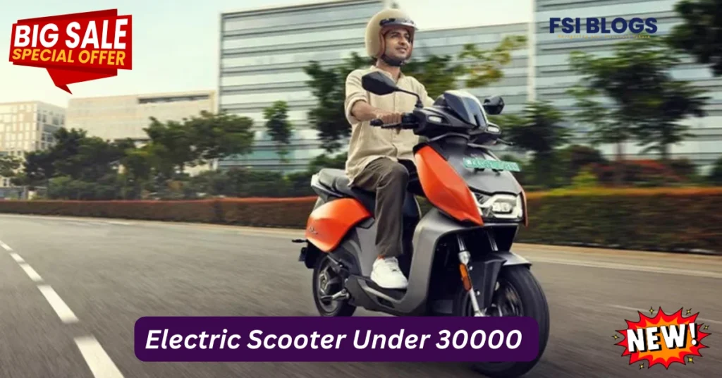 electric scooter under 30000