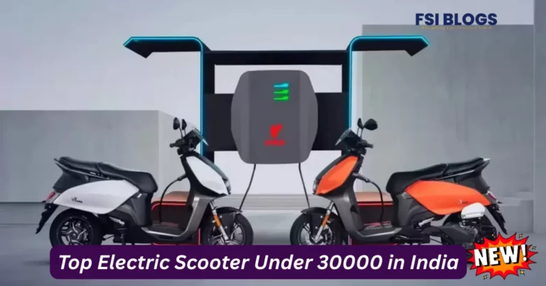 electric scooter under 30000